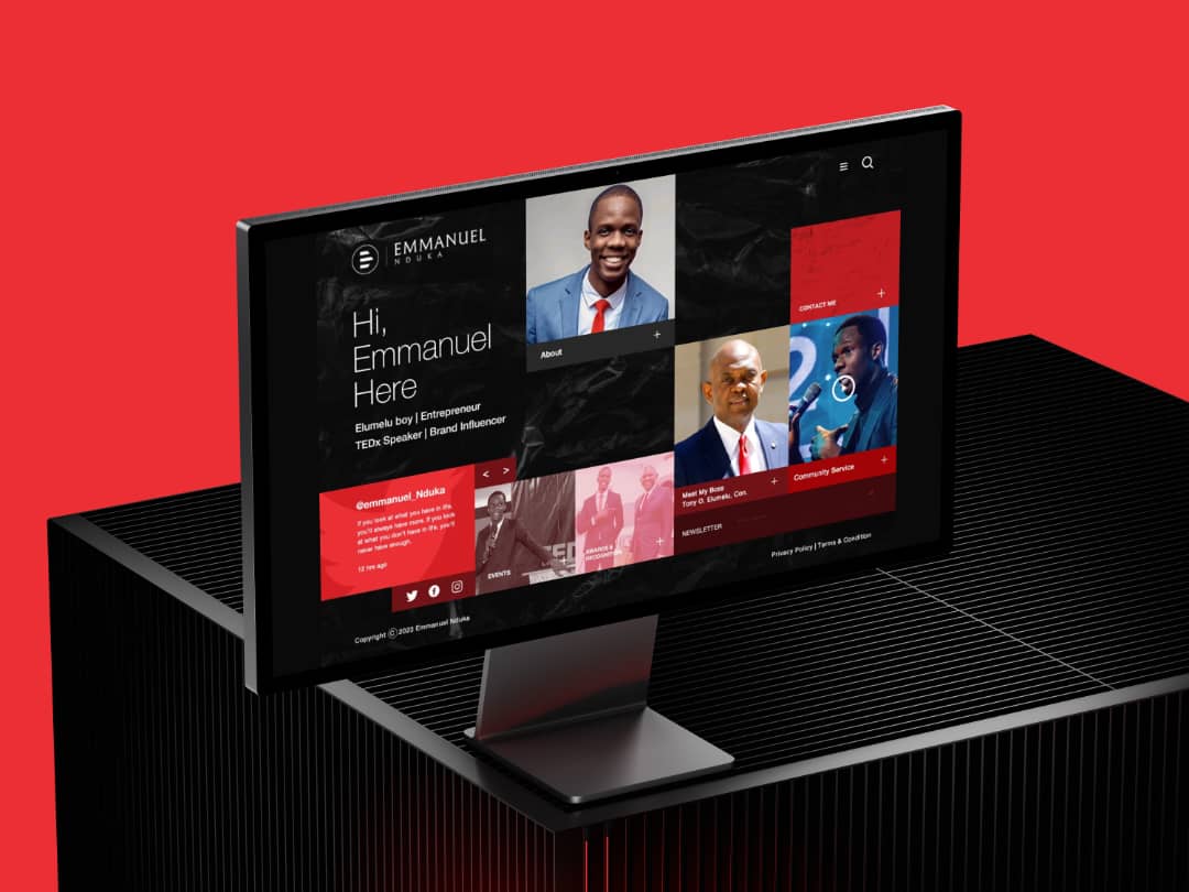 Emmanuel Nduka (Tony Elumelu Boy)